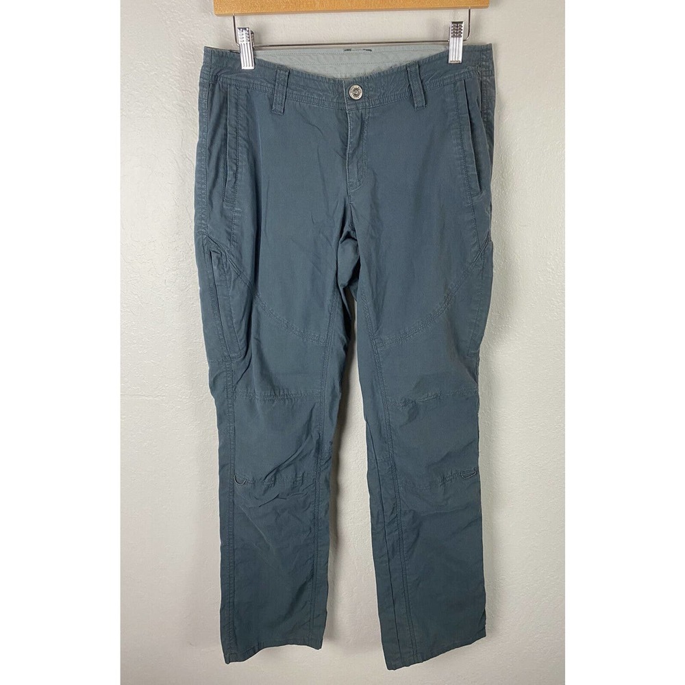 Kuhl Legendary Pants Roll-Up Blue/Gray Women's 6 Reg Hiking Outdoor